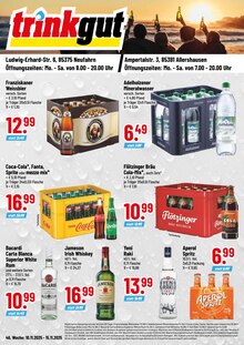 Cola im aktuellen Trinkgut Prospekt (Freising) Cola im Trinkgut Prospekt "Aktuelle Angebote" mit 4 Seiten (Freising)