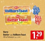 Harry Butter- oder Vollkorn-Toast Angebote bei famila Nordost Neustadt für 1,29 €