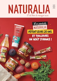 Catalogue Naturalia à Brié-et-Angonnes, avec 20 pages Prospectus Naturalia à Brié-et-Angonnes, "Les produits NATURALIA FÊTENT LEURS 20 ANS. ET TOUJOURS UN GOÛT D'AVANCE !", 20 pages, 10/09/2026 - 31/12/2026