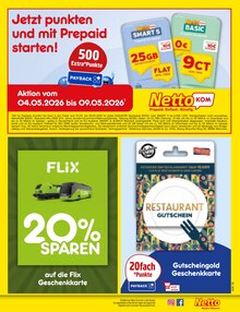 Gutscheine im Netto Marken-Discount Prospekt "Aktuelle Angebote" mit 75 Seiten (Leipzig)
