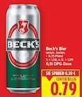 Bier Angebote von Beck's bei E center Falkensee für 0,79 €