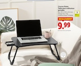Table pour ordinateur portable - Livarno Home en promo chez Lidl Rosny-sous-Bois à 9,99 €