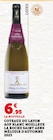 COTEAUX DU LAYON AOP BLANC MOELLEUX MÉLODIE D'AUTOMNE 2023 - LA ROCHE SAINT AENS dans le catalogue Super U