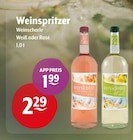 Getränke Hoffmann - Weinspritzer Weiß Angebot im Prospekt Weinspritzer Weiß bei Getränke Hoffmann im Prospekt "" für 1,99 €