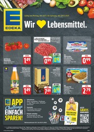 EDEKA Prospekt für Pommelsbrunn: "Wir lieben Lebensmittel!", 8 Seiten, 24.11.2025 - 29.11.2025