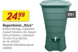 Regentonne Ibiza im Angebot bei toom Baumarkt in Delmenhorst Regentonne Ibiza Angebote bei toom Baumarkt Delmenhorst für 24,99 €