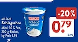 Schlagsahne im ALDI SÜD Prospekt Schlagsahne von MILSANI im aktuellen ALDI SÜD Prospekt für 0,79 €