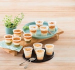Promo Verrines saint jacques colin ou verrines pesto tomates parmesan ou verrines duo de saumons fromage & concombre à 4,79 € dans le catalogue U Express à Aytré
