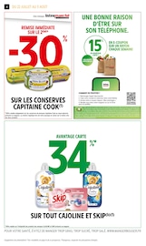 Lessive Angebote im Prospekt "34% EN AVANTAGE CARTE SUR UNE SÉLECTION DE PRODUITS" von Intermarché Lessive Angebote im Prospekt "34% EN AVANTAGE CARTE SUR UNE SÉLECTION DE PRODUITS" von Intermarché auf Seite 4