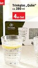 Trinkglas „Qube“ Angebote von homeware bei Thomas Philipps Gotha für 1,99 €