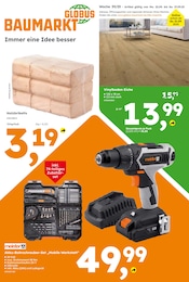 Globus-Baumarkt Prospekt "Immer eine Idee besser", 8 Seiten, 21.09.2025 - 21.09.2025 Aktueller Globus-Baumarkt Prospekt, "Immer eine Idee besser", mit Angeboten der Woche, gültig von 21.09.2025 bis 21.09.2025