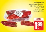 Spitzpaprika rot Angebote bei EDEKA Ansbach für 1,99 €