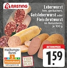 Leberwurst Angebote von Rasting bei EDEKA Remscheid für 1,59 €