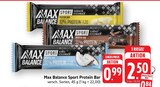 Sport Protein Bar im Angebot bei EDEKA in Heilbronn Sport Protein Bar Angebote von Max Balance bei EDEKA Heilbronn für 0,99 €