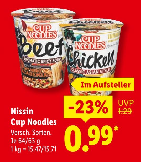 Cup Noodles Beef
