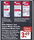 Kohle-Tabletten², Sodbrennen-Blocker Dual oder Sodbrennen-Blocker Forte Angebote von SOS bei ALDI SÜD München für 3,49 €