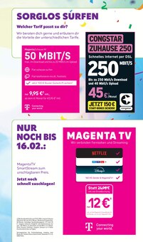 Fernseher im aktuellen Systemhaus Hartmann Prospekt (Hemer) Fernseher im Systemhaus Hartmann Prospekt "FIFA FUSSBALL-WM 2026 BEI MAGENTA TV" mit 8 Seiten (Hemer)