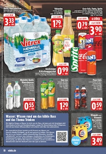 Coca Cola im EDEKA Prospekt "Aktuelle Angebote" mit 26 Seiten (Würselen)