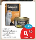 Katzennahrung von Miamor im aktuellen budni Prospekt