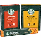 SUR TOUTES LES CAPSULES X10 & X18 - STARBUCKS en promo chez Carrefour Market Saumur