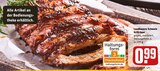 Landbauern Schwein Grillrippe Angebote bei REWE Freiburg für 0,99 €