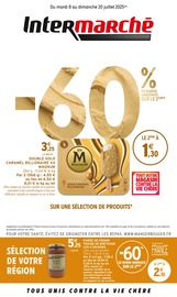 Catalogue Supermarchés Intermarché en cours à Morsalines et alentours, "-60% DE REMISE IMMÉDIATE SUR LE 2ÈME", 44 pages, 08/07/2025 - 20/07/2025