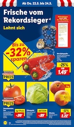 Lidl Pfirsiche im Prospekt Lidl Pfirsiche im Prospekt