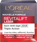 Soin Anti-Âge Jour Laser Revitalift - L'Oreal en promo chez Intermarché Super Soin Anti-Âge Jour Laser Revitalift - L'Oreal dans le catalogue Intermarché Super