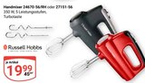 Handmixer im Angebot bei GLOBUS in Erlangen Handmixer Angebote von Russell Hobbs bei GLOBUS Erlangen für 19,99 €