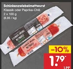 Schinkenzwiebelmettwurst im aktuellen Netto Marken-Discount Prospekt