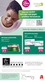 mea - meine apotheke Apotheken Prospekt der aktuellen Woche mit 4 Seiten, gültig von 01.02.2026 bis 28.02.2026, in Niederkrüchten und Umgebung Aktueller mea - meine apotheke Apotheken Prospekt in Niederkrüchten und Umgebung, "Unsere Februar-Angebote" mit 4 Seiten, 01.02.2026 - 28.02.2026