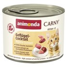 Animonda Carny Kitten Geflügel - Cocktail 200 g im Angebot bei Zookauf in Hannover Animonda Carny Kitten Geflügel - Cocktail 200 g Angebote von Animonda bei Zookauf Hannover für 1,19 €