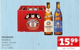 Weißbier Angebote von ERDINGER bei Getränke Ellerkamp Osnabrück für 15,99 €