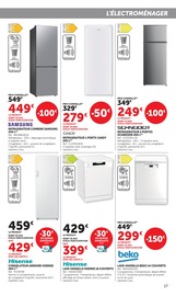 Promos Réfrigérateur dans le catalogue "U CULTURE & TECHNOLOGIE du Pays de l'Arbresie" de Super U Réfrigérateur en promo dans le catalogue Super U à la page 17