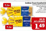 Vollkorn Harmonie oder American Angebote von Golden Toast bei Marktkauf Schwabach für 1,49 €