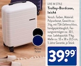 Trolley-Bordcase, leicht bei ALDI SÜD im Kemnath Prospekt für 39,99 €