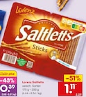 Saltletts im Angebot bei Netto Marken-Discount in Offenburg Saltletts Angebote von Lorenz bei Netto Marken-Discount Offenburg für 1,11 €
