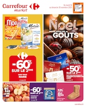 Catalogue Supermarchés Carrefour Market en cours à Ennezat et alentours, "UN Noël POUR TOUS LES GOÛTS", 60 pages, 18/11/2025 - 30/11/2025