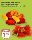 Aktuelle Paprika Angebote bei GLOBUS in Bochum Aktuelles Mini-Paprika 'Sweet' rot Angebot bei GLOBUS in Bochum ab 1,69 €