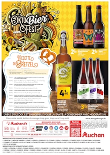 Prospectus Auchan Supermarché de la semaine "OktoBier*Fest" avec 2 pages, valide du 17/09/2024 au 22/09/2024 pour Talence et alentours