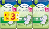 Auchan Hypermarché Nancy - Promo SERVIETTES NORMAL TRIOPACK DISCREET TENA Promo SERVIETTES NORMAL TRIOPACK DISCREET TENA à 4,79 € dans le catalogue Auchan Hypermarché à Nancy