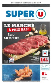 Catalogue Super U en cours à Angers, "LE MARCHÉ À PRIX BAS !", Page 1