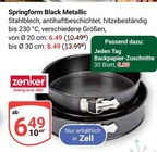 Springform Black Metallic im Angebot bei GLOBUS in Bochum Springform Black Metallic Angebote von Zenker bei GLOBUS Bochum für 0,89 €