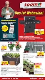 Grill Angebote im Prospekt "Respekt, wer's selber macht." von toom Baumarkt auf Seite 1