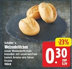 Aktuelle Wecker Angebote bei EDEKA in Potsdam Aktuelles Weizenbrötchen Angebot bei EDEKA in Potsdam ab 0,30 €