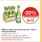 Bière sans alcool au jus de citron - Tourtel Twist en promo chez Monoprix Châteauroux à 3,99 €