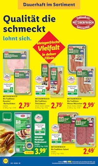 Wurst im Lidl Prospekt "LIDL LOHNT SICH" mit 68 Seiten (Mönchengladbach)