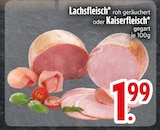 Lachsfleisch roh geräuchert im Angebot bei EDEKA in Ravensburg Lachsfleisch roh geräuchert Angebote bei EDEKA Ravensburg für 1,99 €