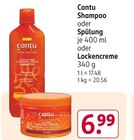 Shampoo, Spülung oder Lockencreme Angebote von Cantu bei Rossmann Weiden für 6,99 €