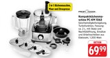 Kompaktküchenmaschine PC-KM 1063 im Angebot bei E center in Kirchheim Kompaktküchenmaschine PC-KM 1063 Angebote von PROFI COOK bei E center Kirchheim für 69,99 €